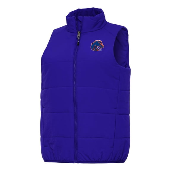 Women's Antigua Royal Boise State Broncos Experience Full-Zip Vest