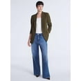 thumbnail image 2 of Scoop Women's & Women's Plus Crepe One Button Suit Blazer, Sizes XS-4X, 2 of 5