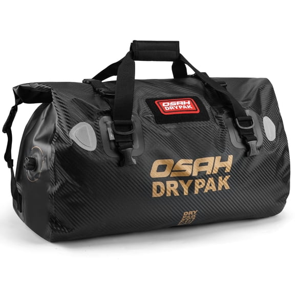 Bolsa de lona impermeable OSAH DRYPAK, bolsa seca para motocicletas, 40 L