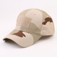 thumbnail image 1 of Gorra de béisbol con estampado de pitón para exteriores para fanáticos militares, gorra de camuflaje táctica para hombres, gorra deportiva con velcro, 1 of 6