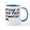 White/Blue Inside, variant on CafePress - I Hope Everyone Is Enjoying Jazz Fest. Mug - 11 oz Ceramic Mug - Novelty Coffee Tea Cup