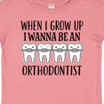 thumbnail image 4 of Inktastic Future Orthodontist Dental Care Gift Boys or Girls Baby T-Shirt, 4 of 5