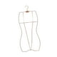 thumbnail image 5 of Percha de hierro para trajes de baño infantiles con forma de cuerpo, soporte organizador multiusos. Oro rosa, 5 of 9