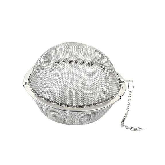 Stainless Steel Tea Infuser - Mesh Filter, Reusable, Fixed Lock, for Loose Leaf Tea Seasoning