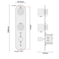 thumbnail image 4 of Guitar Prewired Control Plate 3-Way Switches Knob For Telecaster, 4 of 10