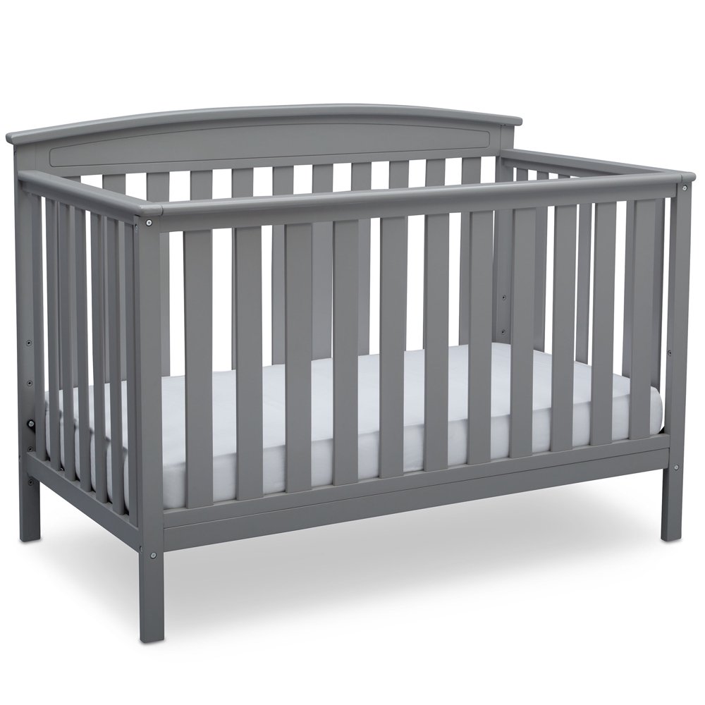 Delta Children Gateway 4in1 Convertible Crib, Gray