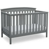Delta Children Gateway 4-in-1 Convertible Crib, Gray