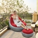 thumbnail image 5 of Fiudx Sofá Inflable, Cómodo Asiento Ergonómico, Sofá Doble Portátil para Ocio, Inflado y Desinflado Rápido, Ideal para Camping, Picnic y Patio, Una Opción Elegante para Los Amantes de Las Actividades, 5 of 6