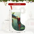 thumbnail image 4 of Fuzoiu Flying Parrots In Jungle Print Christmas Stockings, Party Supplies & Kids Gifts,Big Xmas Stockings Decoration for Family Decorations Hanging Ornament for Xmas Holiday Party, 4 of 7