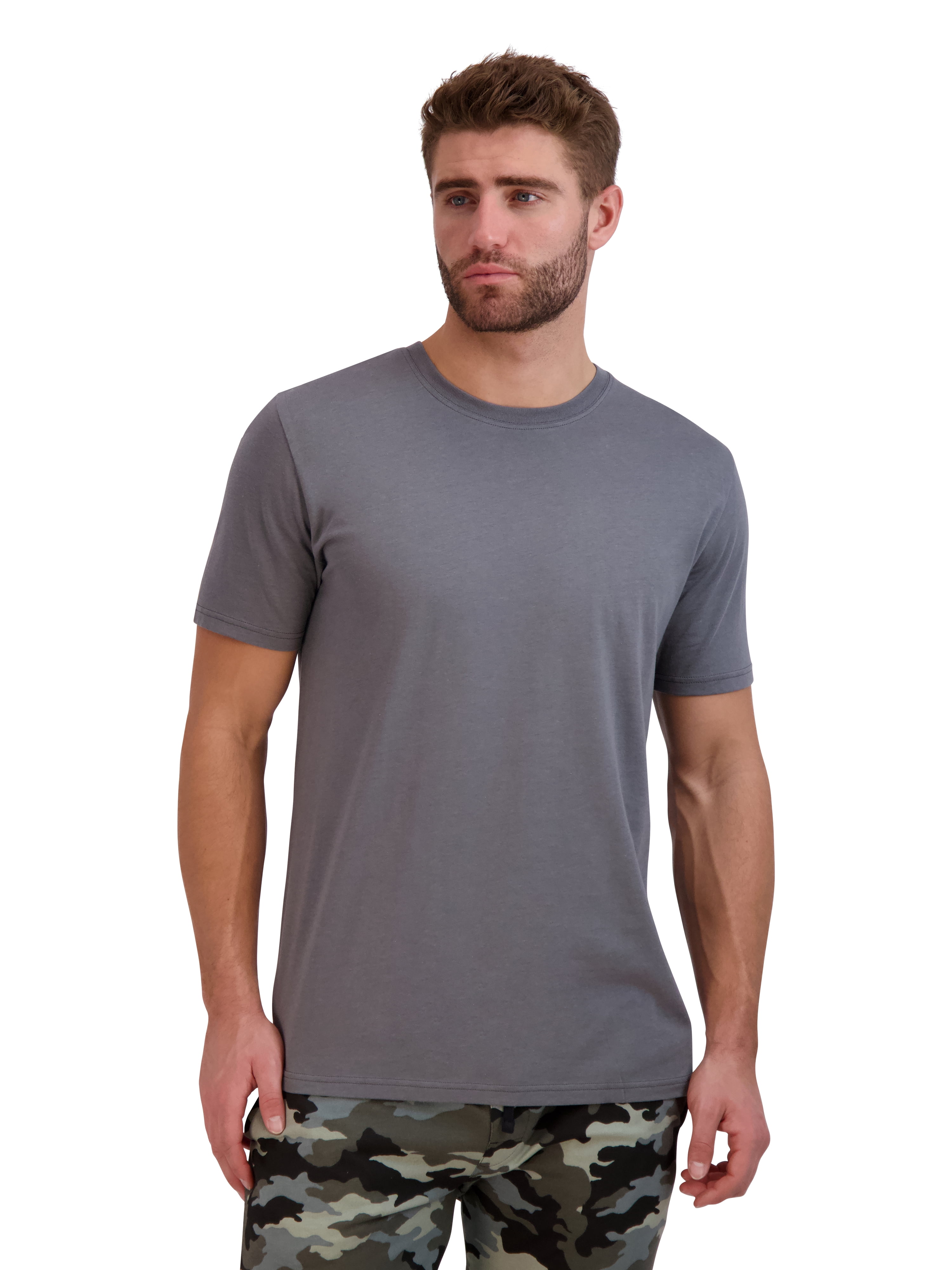Hanes Men’s Ultrasoft T-Shirt and Jogger French Terry Pajama Set, 2-Piece, Sizes S-5XL
