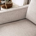 thumbnail image 6 of Furniture of America Gulver Modern Adult Upholstered Fabric Sofa, Light Brown and Natural, 6 of 6