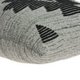 thumbnail image 3 of 20" x 7" x 20" Southwest Gray Cotton Pillow Cover With Poly Insert, 3 of 5