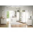 thumbnail image 4 of Pemberly Row Modern 36" Wide 2 Door Storage Cabinet in White, 4 of 11