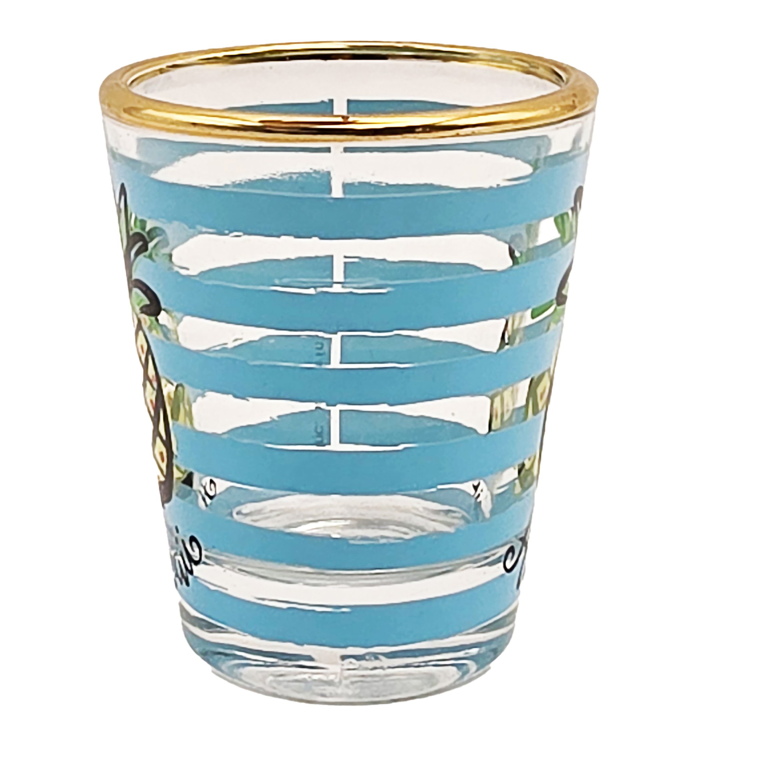 Hi SG 2 Yellow Shot Glass - Collectible Souvenir