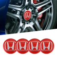 thumbnail image 2 of Night knight 4pcs 56mm Honda Mugen Power Car Wheel Center Hub Cap Sticker Auto Tire Emblem Badge Decal huangjie unisex, 2 of 2