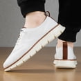 thumbnail image 5 of LWavelet Men's Casual Dress Shoes Fashion Walking Sneakers Mesh Business Shoes Work Lightweight Soft Sole, 5 of 7