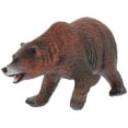 thumbnail image 4 of PENIKOKO Brown PVC Bear Figurine Decorative Statue for Garden and Patio Decor, 4 of 8