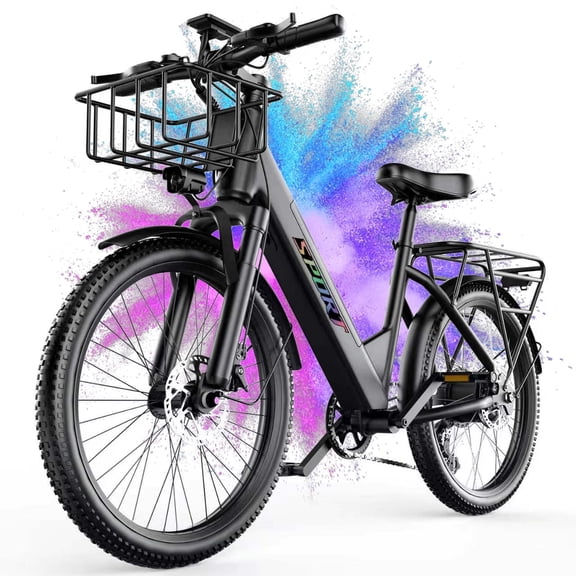 Pikabike Electric Bike for Adults, 750W Electric Mountain Bike, 20MPH Ebike with 48V 25Ah Removable Battery, 7 Speeds,UL2849