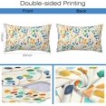 thumbnail image 4 of Throw Pillow Covers Colorful Leaves Spots Pillow Covers 20x12 Inch Set of 2 Boho Floral Throw Pillows Decorative Pillow Cases Cushion Covers for Bedroom Livingroom Sofa Farm House, 4 of 6