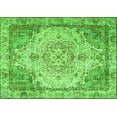 thumbnail image 1 of Ahgly Company Indoor Rectangle Persian Green Traditional Area Rugs, 2' x 4', 1 of 1