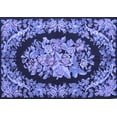 thumbnail image 1 of Ahgly Company Indoor Rectangle Medallion Blue French Area Rugs, 7' x 9', 1 of 4