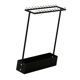 thumbnail image 1 of Estante de almacenamiento para raquetas de bádminton, soporte para raquetas de tenis, organización del hogar, resistente Negro, 1 of 9