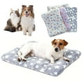 thumbnail image 6 of 1 PC Soft Dog Cat Bed Mat with Cute Prints, Dog Crate Kennel Pad Cozy Washable Thickened Hamster Guinea Pig Pet Bed Mat for Small Animals, 6 of 9