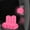 Pink, variant on Glow in The Dark Tire Valve Stem Caps Luminous Night Safety Covers for Cars Trucks Motorcycles No Tools Needed Waterproof Fluorescent Wheel Accessories