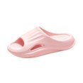 thumbnail image 3 of YOUYEDIAN Shower Shoes Women Soft Platform Versatile Non Slip Comfy Fashion Breathable Slippers Casual Open Toe Backless Shoes, 3 of 5
