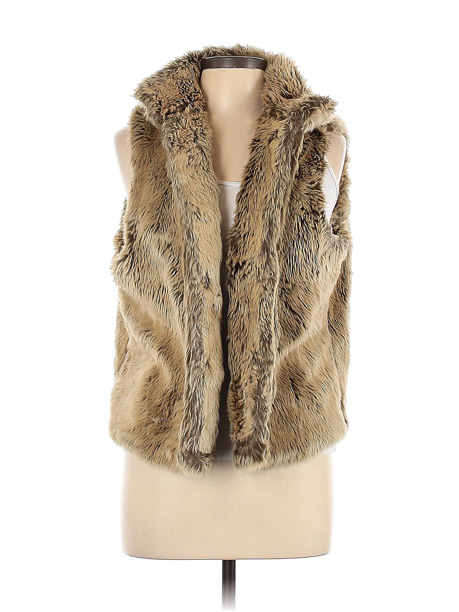 Faux Fur Vest - Walmart 