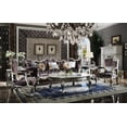 thumbnail image 4 of ACME Picardy Sofa with 8 Pillows in Velvet and Antique Platinum, 4 of 4