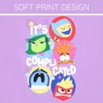 thumbnail image 7 of Disney Inside Out Big Girls' 2-Piece T-Shirt and Shorts Set Inside Out Lavender, 7 of 7