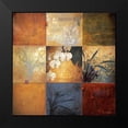 thumbnail image 2 of Li-Leger, Don 15x15 Black Modern Framed Museum Art Print Titled - Orchid Nine Patch, 2 of 5