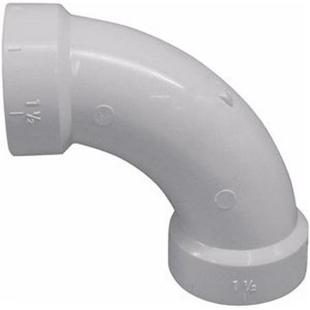 Lasco K05715H 3 in. 90 deg DWV Long Turn PVC Elbow
