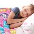 thumbnail image 6 of Piano Potato No Sew Unicorn Fleece Blanket Kit for Kids - 32"x48" DIY Tuck & Tie Throw Blanket Craft Set, Arts and Crafts Gift for Girls & Boys Ages 6-12, 6 of 7