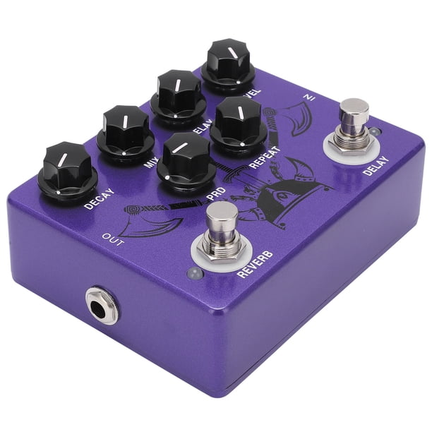 Pedal De Efectos De Guitarra, CP-80 Delay DC 9V 150mA Pedales De Efectos Para Interpretación