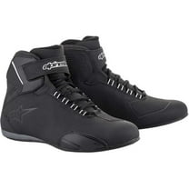 Alpinestars Sektor Waterproof Mens Motorcycle Shoes Black 13 USA