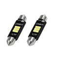 thumbnail image 1 of 4X Extremely Bright 400 3020 Chipset Canbus Error Free LED Bulbs for Interior Car Lights License Plate Dome 41mm, 1 of 7
