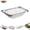 Black, variant on Over the Sink Colander, Over the Sink Oval Colander for Kitchen, Stainless Steel Fine Mesh 6 Quart Strainer Basket with Expandable Rubber Grip Handles