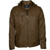 Casual Apparel 1027-B Ares Mens Cognac Brown PVC Jacket