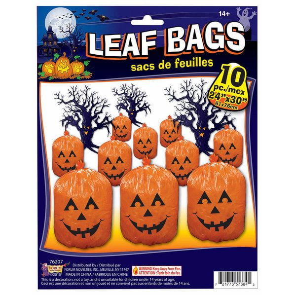 Pumpkin Leaf Bags (10)