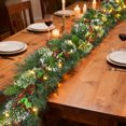 thumbnail image 6 of Christmas Decoration Set,9FT Multicolor Pine Needle PVC Mixed Christmas Vine for Front Porch Door and Fireplace Christmas Decor Use, 6 of 12