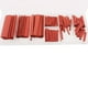 127pcs Rouge Isolé Chaleur Rétrécir Tube Gaine Enveloppe Taille Assortie – image 3 sur 4