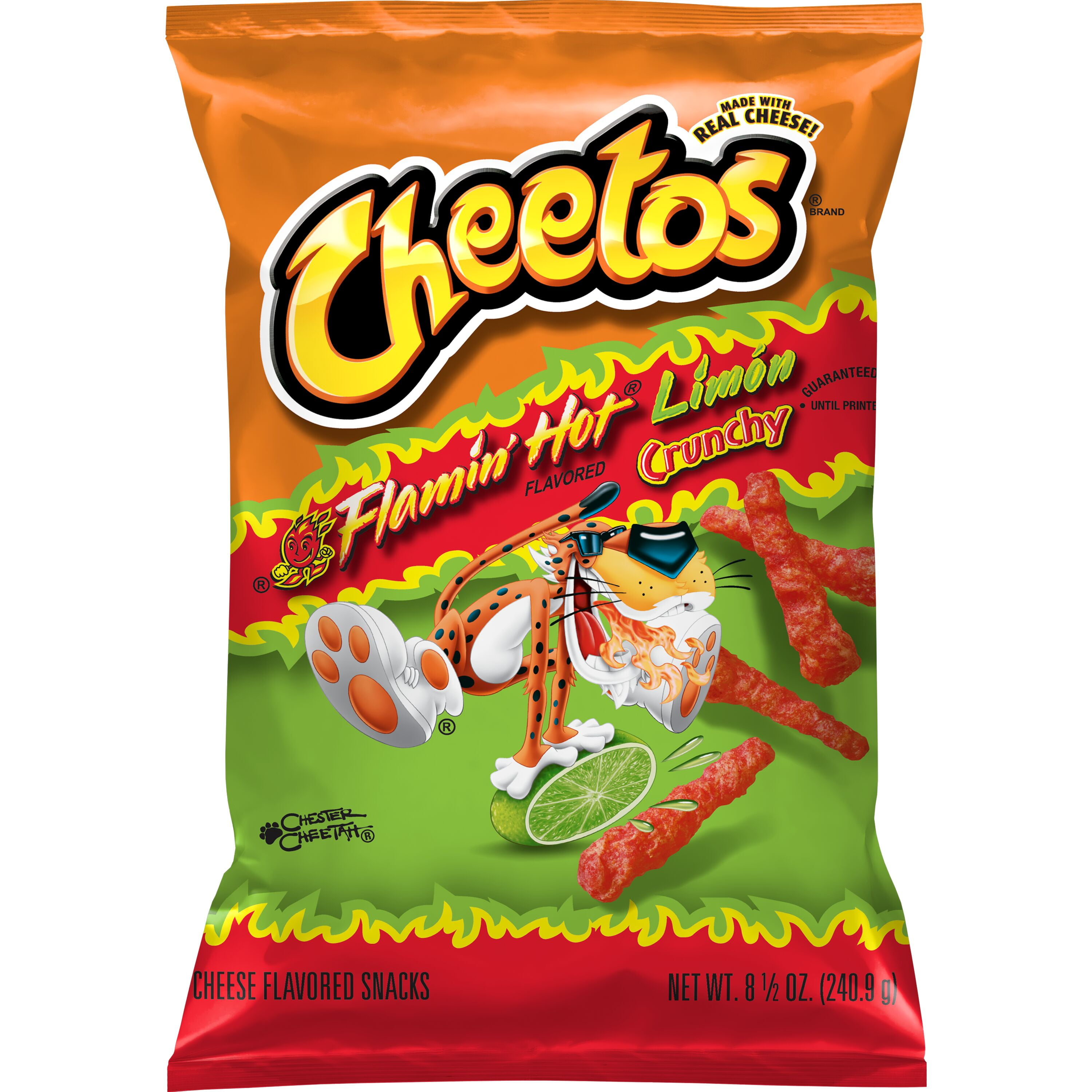 CHEETOS® Crunchy FLAMIN' HOT® Limón Cheese Flavored Snacks