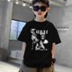 thumbnail image 3 of Camiseta de algodón para niños, de Tupac 2pac, rapero, Thug Life, estilo hip hop, moda para bebés, ropa para niños y niñas, camiseta de manga corta de verano para niños, 3 of 5