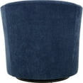 thumbnail image 4 of Pemberley Row Fabric Indigo Club Chair Swivel 30"H Assembled, 4 of 5
