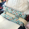 thumbnail image 3 of Rustic Home Decor Post Surgery Seatbelt Pillow - Mastectomy Cushion, Retro Floral, Secure Fit, 3 of 5