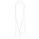 thumbnail image 4 of 0.5m 925 Cadenas De Fabricación De Joyas De Plata Esterlina 0.6mm Para Mujeres Niñas DIY Enhebrador Pendientes Colgantes Collar Joyería Hacien Soledad collar de cadena s925, 4 of 10