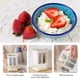 thumbnail image 4 of Colador de yogur griego, 1100 ml, colador multiyogur, con bolsa de malla fina y tapa para yogur griego grueso, leche de soja, kéfir, bayas, sopa, zumo de fruta, café, 4 of 5
