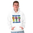 thumbnail image 5 of Troll Face Memes Smiling Trollface Hoodie Sweatshirt Women Men Brisco Brands X, 5 of 6
